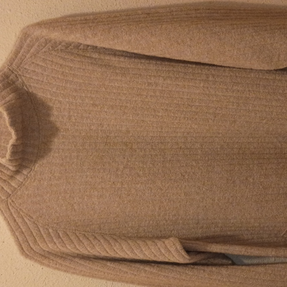 Italian Lambswool Mock turtle Ribbed Vintage Dress From NORDSTROM. - Picture 6 of 8